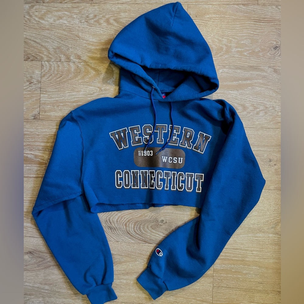 CT Cropped Hoodie